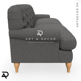 British Arm Caps Wooden Sofa & Sofa Set