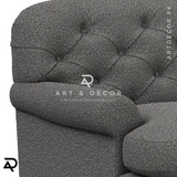 British Arm Caps Wooden Sofa & Sofa Set