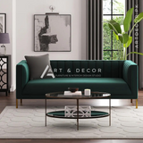 Luxe Velvet 3 Seater Sofa