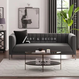 Luxe Velvet 3 Seater Sofa